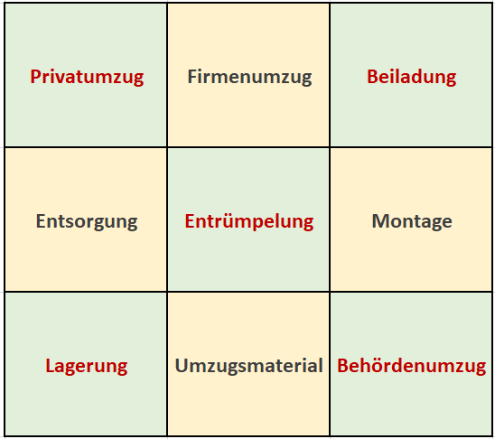 Tiptop Umzug